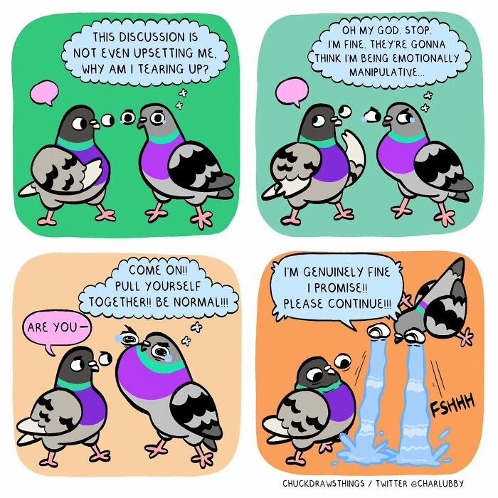 50 New Comics That Perfectly Capture What Anxiety Feels Like, Starring An Unexpected Hero: A Pigeon