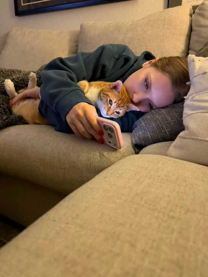 My Daughter And Ginger Share The Same Bday. Are Literally Inseparable