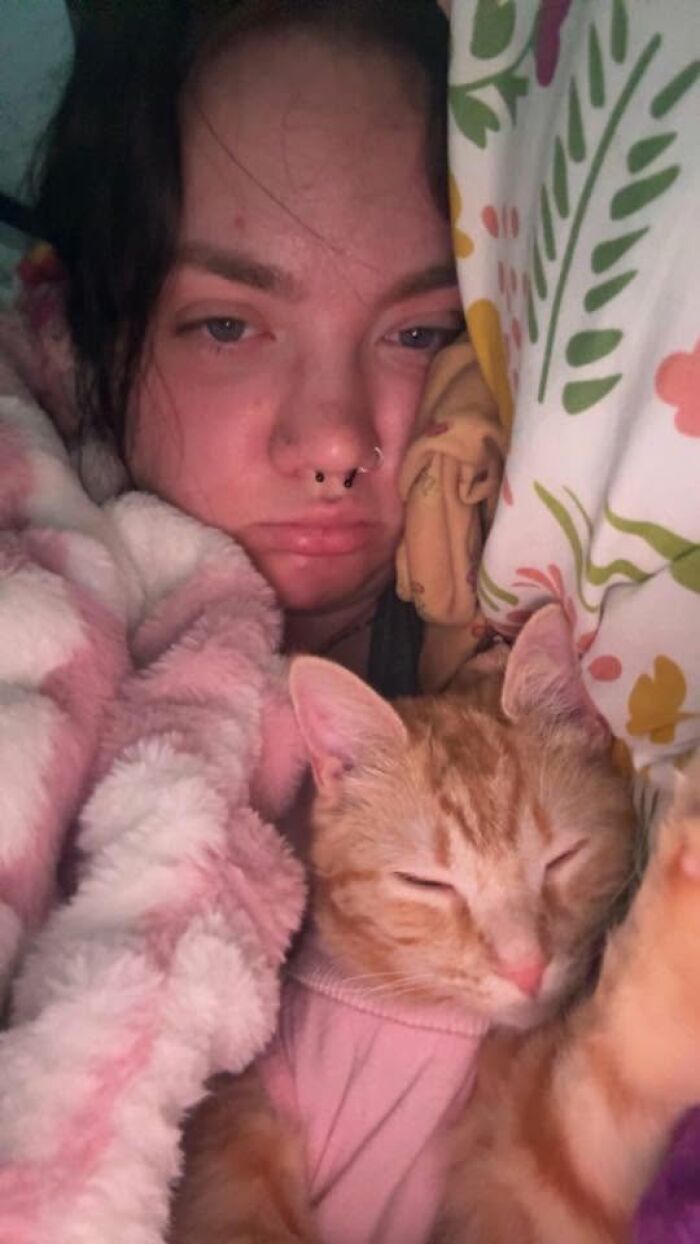 Me N My Girl Squash All Tucked In For Bed!
