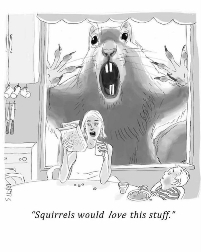 50 Clever One-Panel Comics By Kate Curtis That Turn Everyday Moments Into Brilliant Laughs