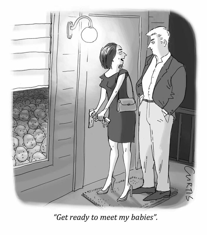 50 Clever One-Panel Comics By Kate Curtis That Turn Everyday Moments Into Brilliant Laughs