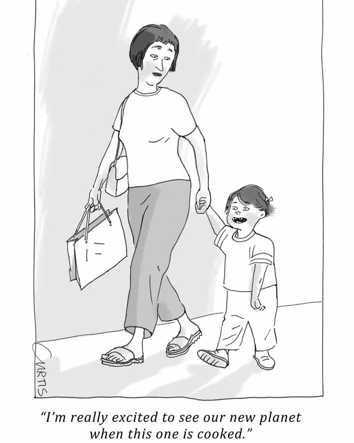 50 Clever One-Panel Comics By Kate Curtis That Turn Everyday Moments Into Brilliant Laughs