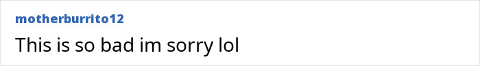 A comment saying 'This is so bad im sorry lol', about the Playboy rebranding and makeover of bunnies. A comment saying 'This is so bad im sorry lol', about the Playboy rebranding and makeover of bunnies.