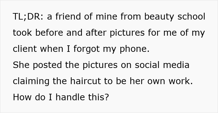 A woman trusts her older friend but gets used. The internet gives advice that solves everything.