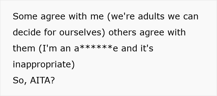 A guy's post about pursuing a friend's nanny and asking, Am I The A**hole?