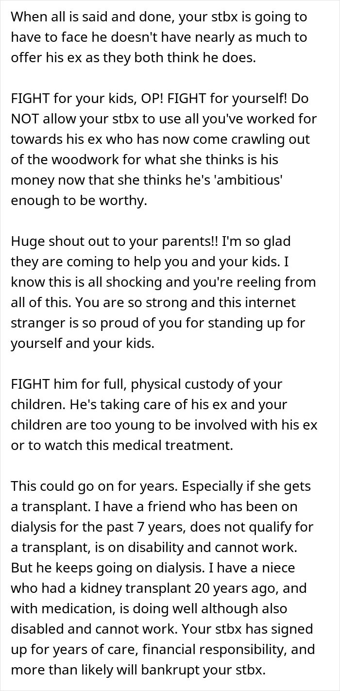 Husband Drops Everything To Help His Sick Ex Wife, Doesn't Care What His Current Wife Thinks Husband Drops Everything To Help His Sick Ex Wife, Doesn't Care What His Current Wife Thinks
