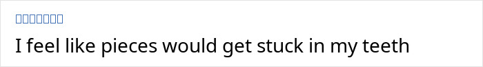 A comment expressing concern about using an African twig for oral hygiene and a white smile. A comment expressing concern about using an African twig for oral hygiene and a white smile.