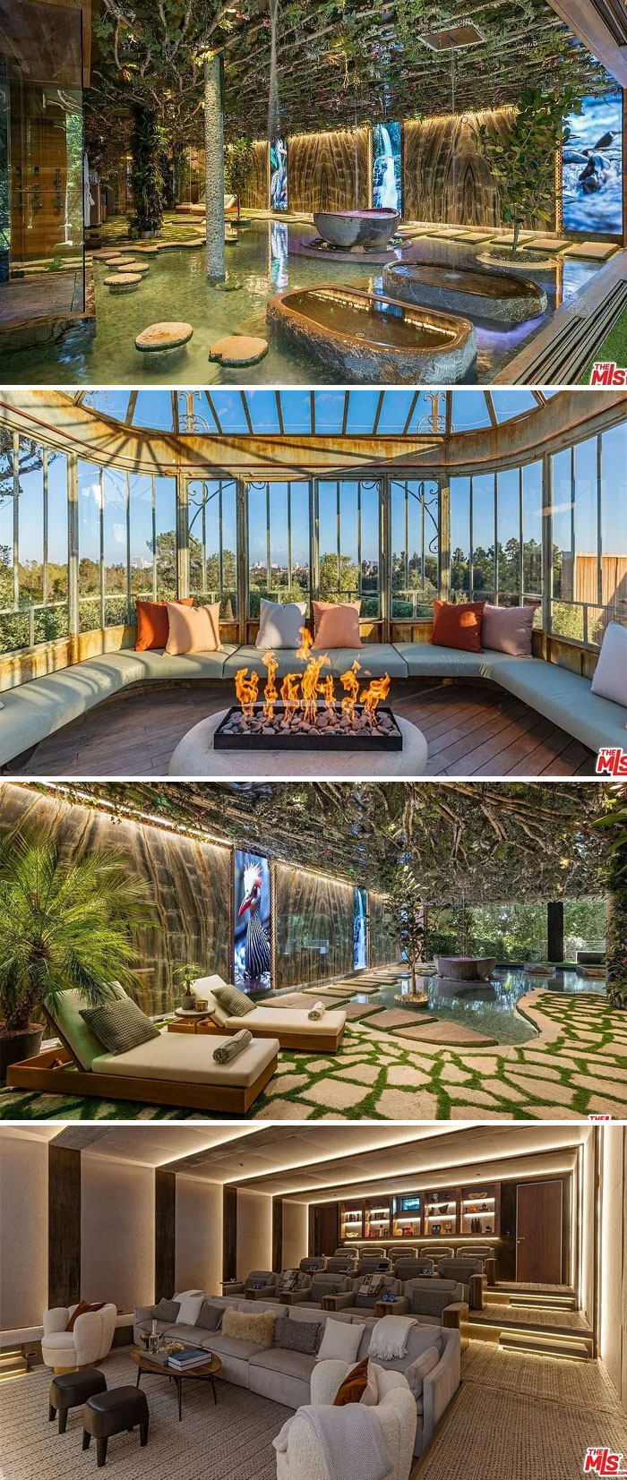 A House That Screams, "We Have So Much Money That We Literally Have No Idea What To Do With All Of Our Money". Are Those Emmy Awards In The Bathroom?
