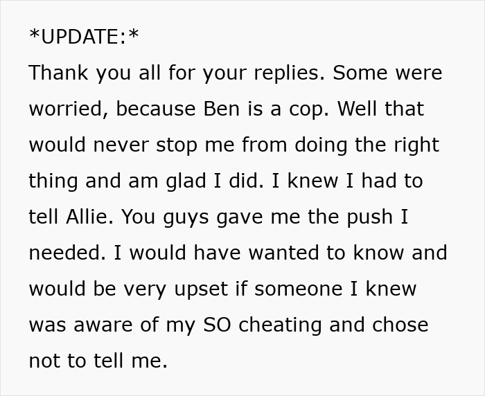 Guy Exposed As A Chronic Cheater, Can't Understand Why Gym Buddy Said Goodbye To Their Friendship Guy Exposed As A Chronic Cheater, Can't Understand Why Gym Buddy Said Goodbye To Their Friendship