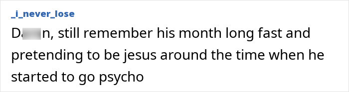 A comment about a Lookmaxxer's bizarre passing, recalling his extreme transformation and past behavior. A comment about a Lookmaxxer's bizarre passing, recalling his extreme transformation and past behavior.