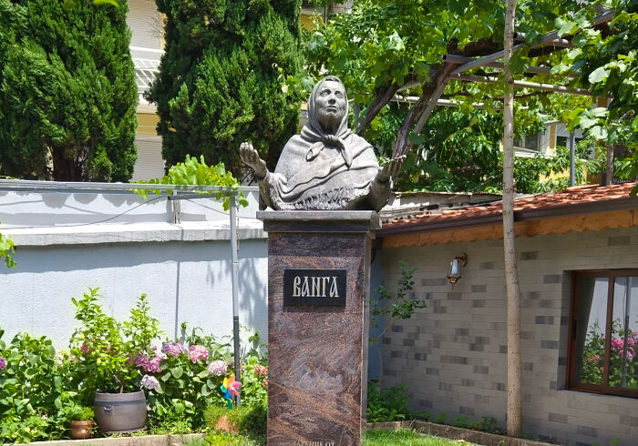 A statue of a woman who predicted 9/11, honoring her unsettling call.
