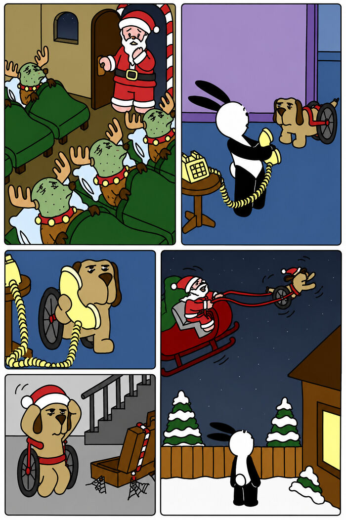 This Grumpy Dog In A Wheelchair Quietly Became One Of The Best Characters In Ryan Pagelow’s Buni Comics (34 Pics)