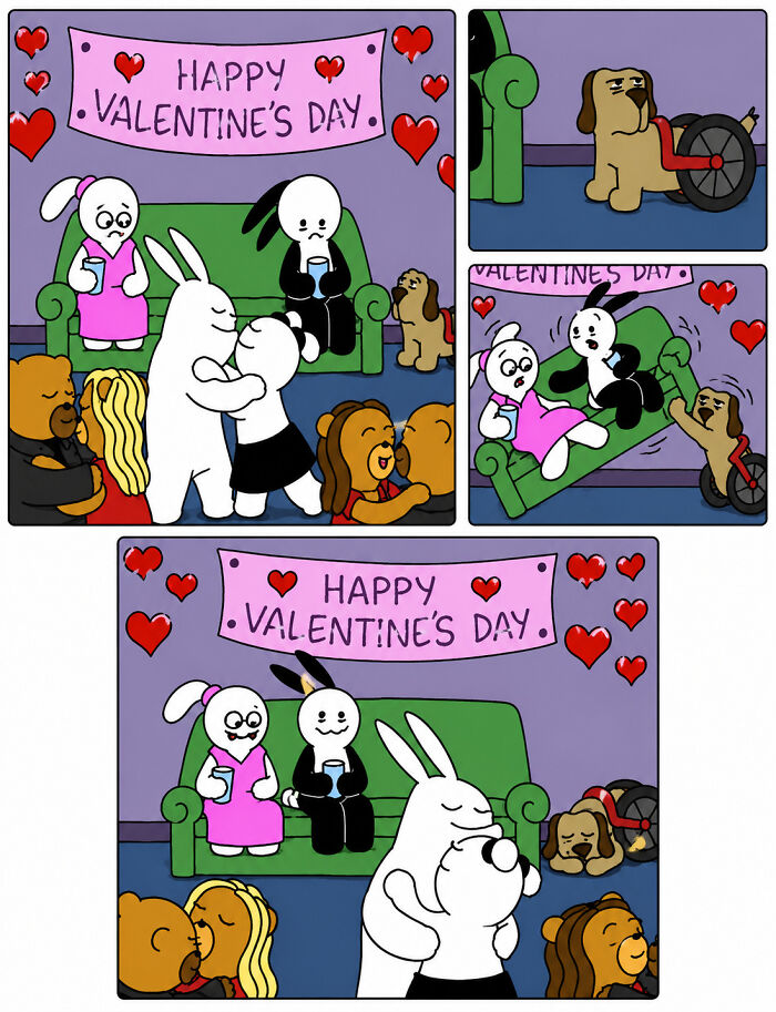 This Grumpy Dog In A Wheelchair Quietly Became One Of The Best Characters In Ryan Pagelow’s Buni Comics (34 Pics)