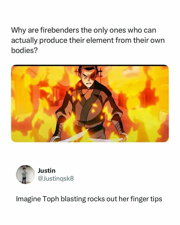 A meme showing Prince Zuko from Avatar: The Last Airbender surrounded by fire. Funniest pop culture posts.