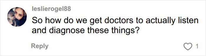 A comment asking how to get doctors to listen and diagnose skin red flags for heart problems. A comment asking how to get doctors to listen and diagnose skin red flags for heart problems.