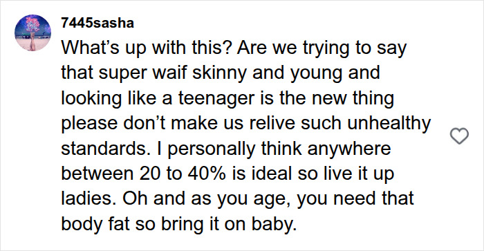 Comments on a fitness influencer's post about body fat percentages and face transformation. Comments on a fitness influencer's post about body fat percentages and face transformation.