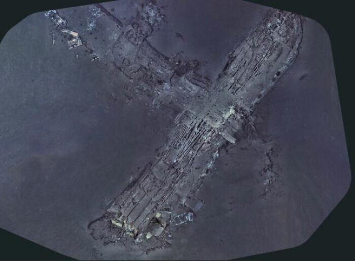 The infamous Pan Am plane that crashed in 1952 finally found 74 years after tragedy, an aerial view. The infamous Pan Am plane that crashed in 1952 finally found 74 years after tragedy, an aerial view.