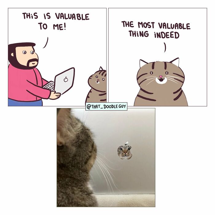 This Artist Turns Everyday Animal Moments Into Wholesome Comics That Are Impossible Not To Smile At (20 New Pics)