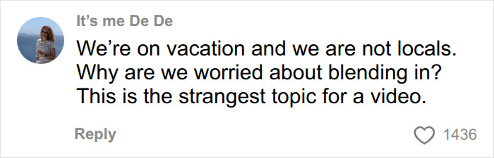 Comment on American tourists outfits in Europe.