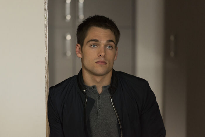 Hollywood Star Dylan Sprayberry in a dark jacket, looking pensive before joining Scientology. Hollywood Star Dylan Sprayberry in a dark jacket, looking pensive before joining Scientology.