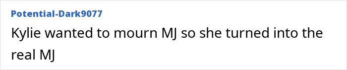 Screenshot of online comment on Kylie Jenner's World Cup appearance, part of the mockery. Screenshot of online comment on Kylie Jenner's World Cup appearance, part of the mockery.