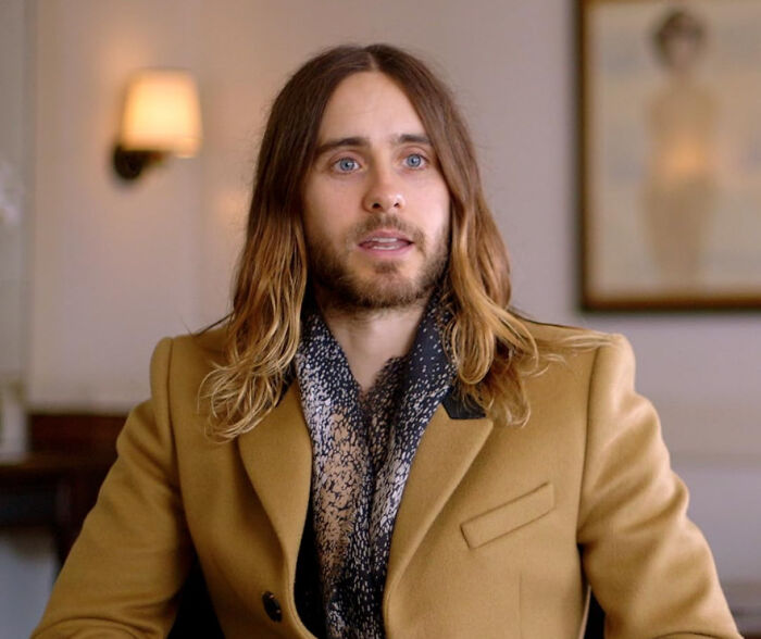 Jared Leto, a famous celebrity, looks surprised. People are often disillusioned by celebrities.