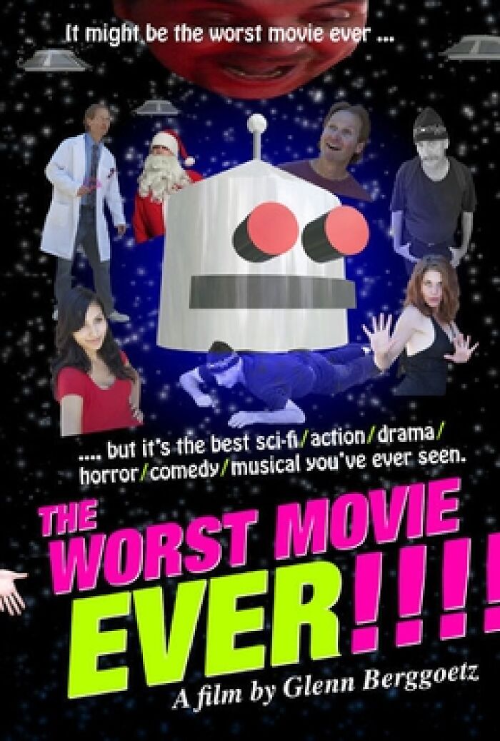 Movie poster for The Worst Movie Ever, one of the fascinating things you probably didn't know about the world.
