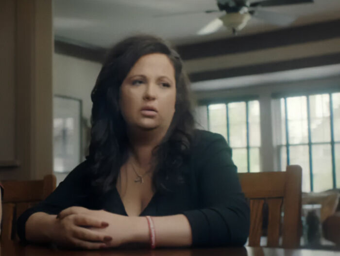 The family of Mackenzie Shirilla's victim breaks silence, a woman with dark hair sits at a wooden table looking upset. The family of Mackenzie Shirilla's victim breaks silence, a woman with dark hair sits at a wooden table looking upset.