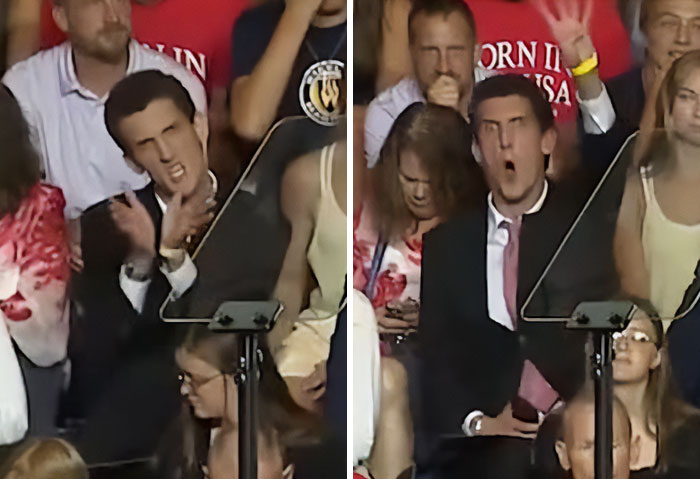 Trump Rally Member Brutally Mocks Him Right Behind His Back In Hilarious Viral Video