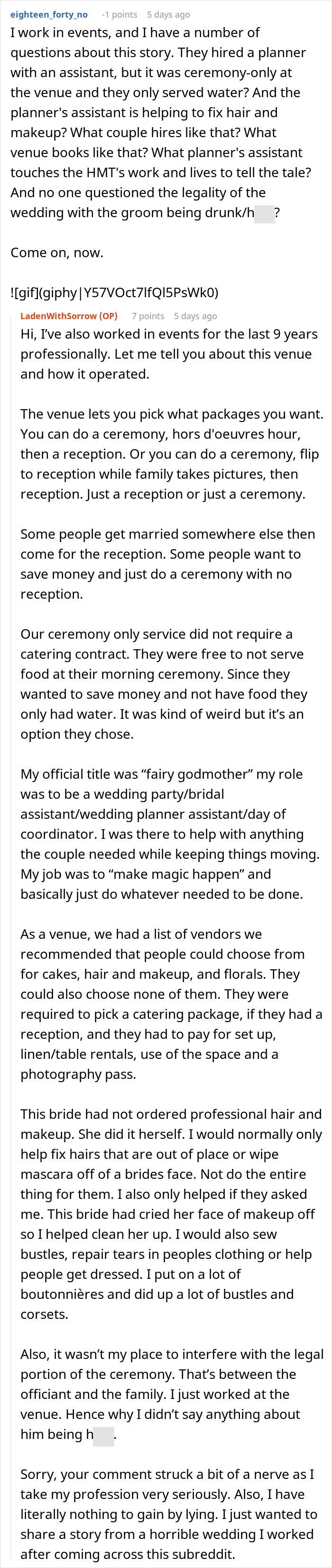 Wedding Planner reveals the groom who vanished before the big day, then arrived drunk and got married anyway. Wedding Planner reveals the groom who vanished before the big day, then arrived drunk and got married anyway.