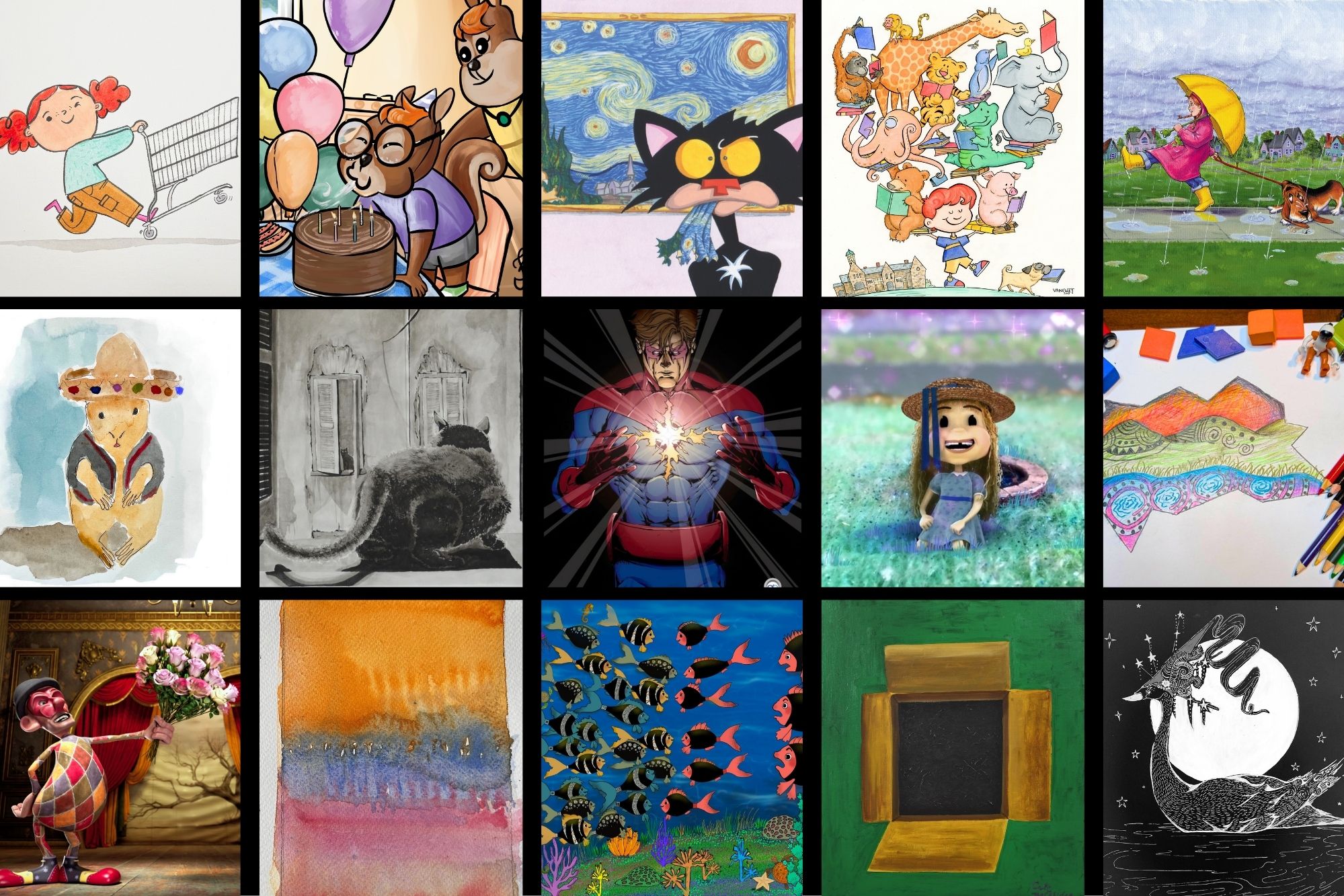 Where Images And Words Meet: 15 Artists Explore Creativity In Between The Lines
