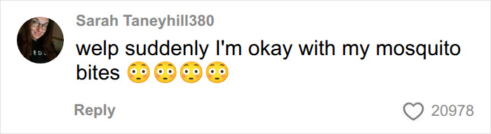A user comment expressing relief and acceptance of natural appearance after learning about removed painful breast implants. A user comment expressing relief and acceptance of natural appearance after learning about removed painful breast implants.
