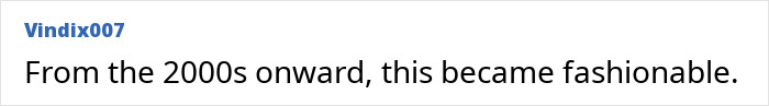 Screenshot of online comment: From the 2000s onward, this became fashionable. Discusses how men criticize women's appearances. Screenshot of online comment: From the 2000s onward, this became fashionable. Discusses how men criticize women's appearances.