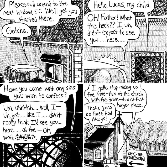 30 Clever “Towny Town Comics” About Awkward Conversations And Terrible Decisions