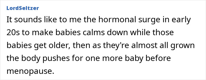A social media comment on hormonal surges and libido, offering a doctor's perspective on Kate Hudson's libido confession.