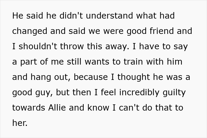 Guy Exposed As A Chronic Cheater, Can't Understand Why Gym Buddy Said Goodbye To Their Friendship Guy Exposed As A Chronic Cheater, Can't Understand Why Gym Buddy Said Goodbye To Their Friendship