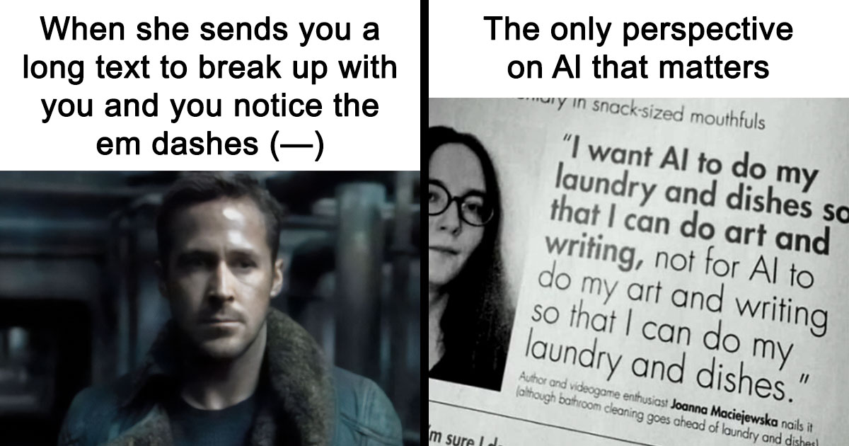 72 Funny And Relatable Memes For Anyone Who Loves Hating On AI — GLOBAL — Aslikannih