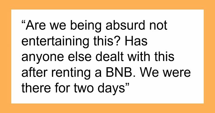 Guests Shocked After Airbnb Owner Wants $150 Cleaning Fee Based On Candy Wrapper And AI Trash