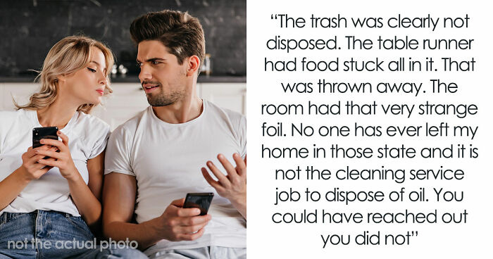 Guests Shocked After Airbnb Owner Wants $150 Cleaning Fee Based On Candy Wrapper And AI Trash