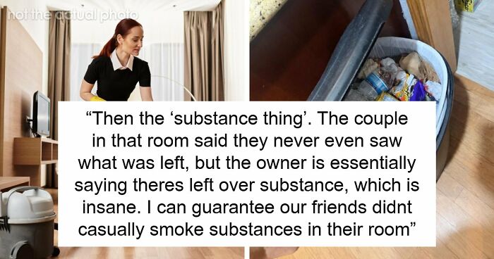 Guests Shocked After Airbnb Owner Wants $150 Cleaning Fee Based On Candy Wrapper And AI Trash