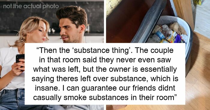 Guests Shocked After Airbnb Owner Wants $150 Cleaning Fee Based On Candy Wrapper And AI Trash