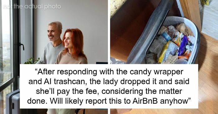 Guests Shocked After Airbnb Owner Wants $150 Cleaning Fee Based On Candy Wrapper And AI Trash