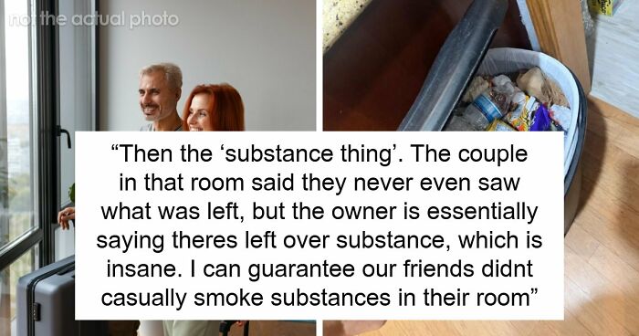 Guests Shocked After Airbnb Owner Wants $150 Cleaning Fee Based On Candy Wrapper And AI Trash