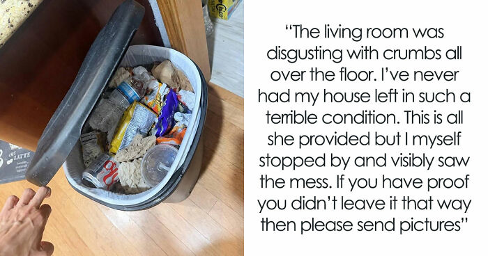 Guests Shocked After Airbnb Owner Wants $150 Cleaning Fee Based On Candy Wrapper And AI Trash