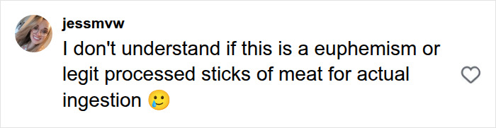 An online comment discussing processed snack food, highlighting the terrifying side effects of trendy options.