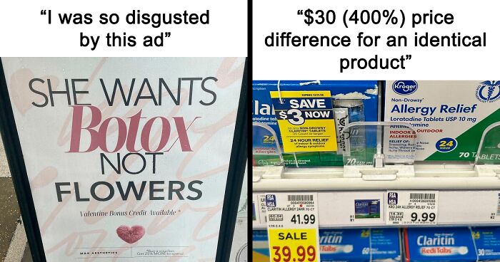 “400% Price Difference”: 91 Photos That Show How Insulting Consumerism Has Gotten (New Pics)