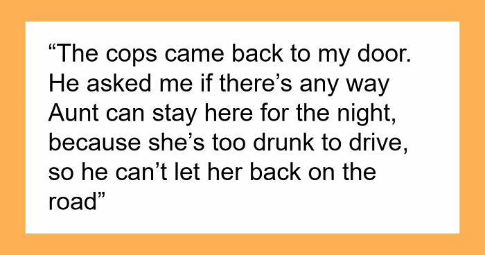 Aunt Shows Up Unannounced At 2 AM And Demands Housing, Then Makes The Biggest Mistake