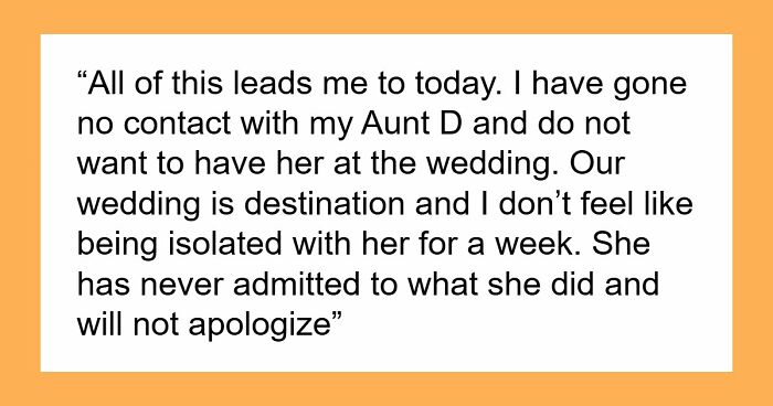 Aunt Tries To Turn Bride’s Childhood Home Into Her Payday, Acts Shocked She’s Not Invited To Wedding