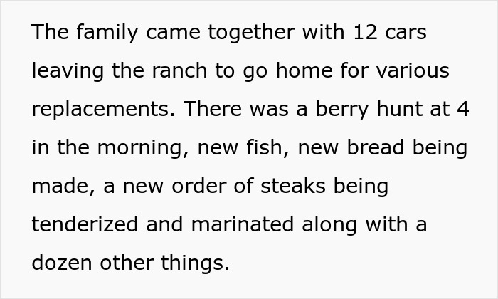 Wedding guests mobilize at 4 AM to save the day after the MIL sabotages the wedding. Family gathers supplies for the wedding. Wedding guests mobilize at 4 AM to save the day after the MIL sabotages the wedding. Family gathers supplies for the wedding.