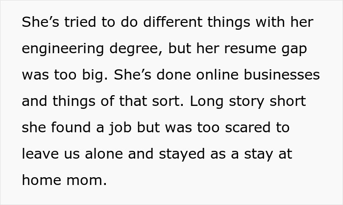 SAHM Tries To Live Through 18YO Daughter After Giving Up Her Career, Teen Finally Pushes Back SAHM Tries To Live Through 18YO Daughter After Giving Up Her Career, Teen Finally Pushes Back